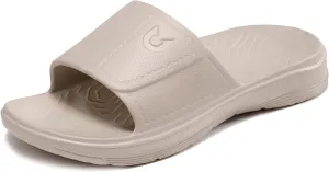 NORTHYARD Slippers for Women and Men Non Slip Quick Drying Shower Bathroom Pillow Slide Sandals Summer Comfort Beach Shoes