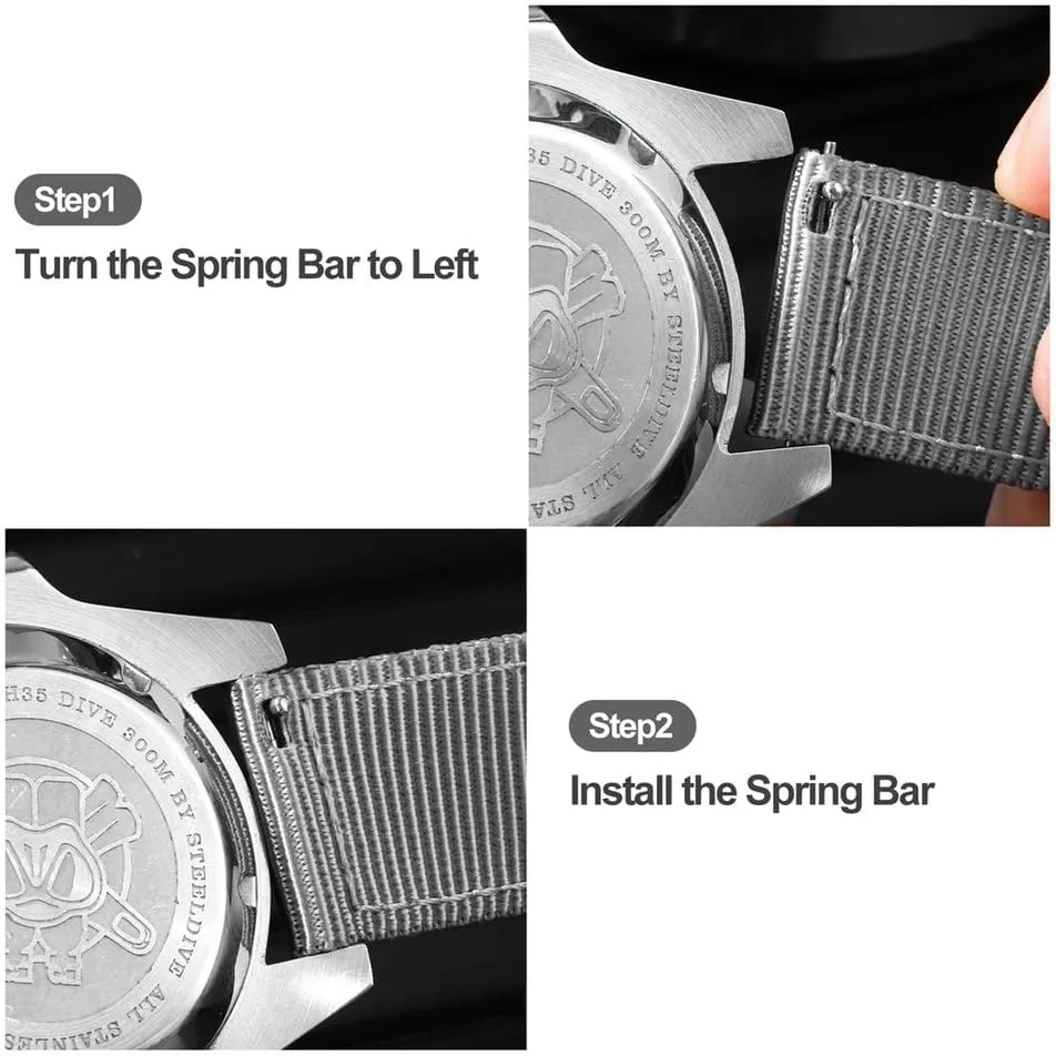 Nylon Strap 20mm 22mm Fast Release Bracelet Spring Military Watchband For Watch Replacement Watch Band
