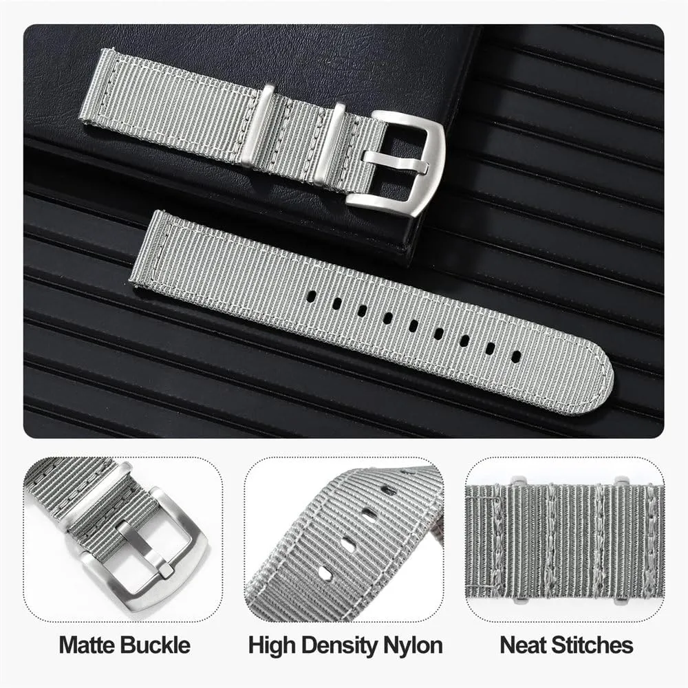 Nylon Strap 20mm 22mm Fast Release Bracelet Spring Military Watchband For Watch Replacement Watch Band