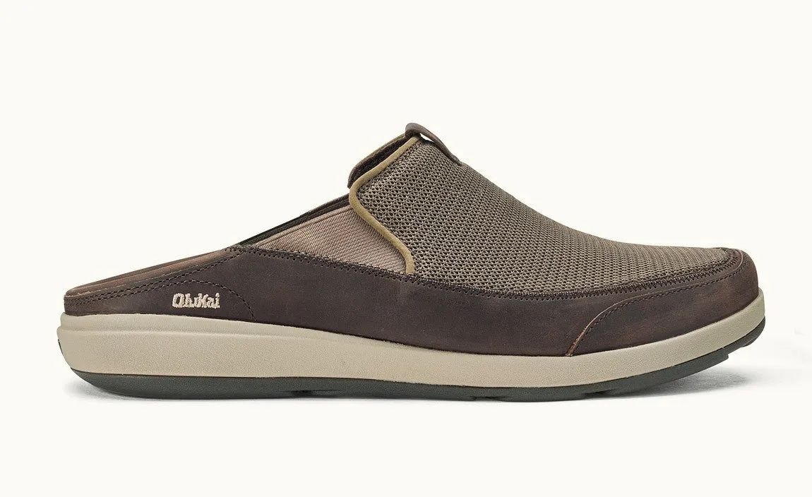 Olukai Makia Mustang/Dark Wood Mens Lightweight Shoes 10363-1363
