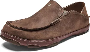 OLUKAI Men's Moloa-Nubuck Leather Loafer