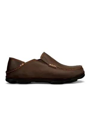Olukai Moloa Slip on Shoe in Dark Wood Dk Java