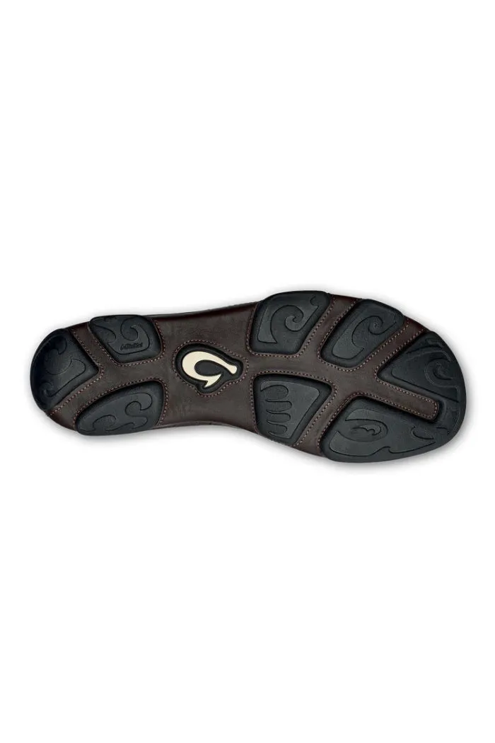 Olukai Moloa Slip on Shoe in Dark Wood Dk Java