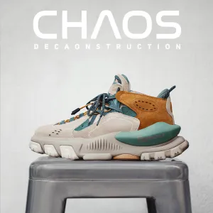 OOTD Fresh Green Chunky Sneakers Men