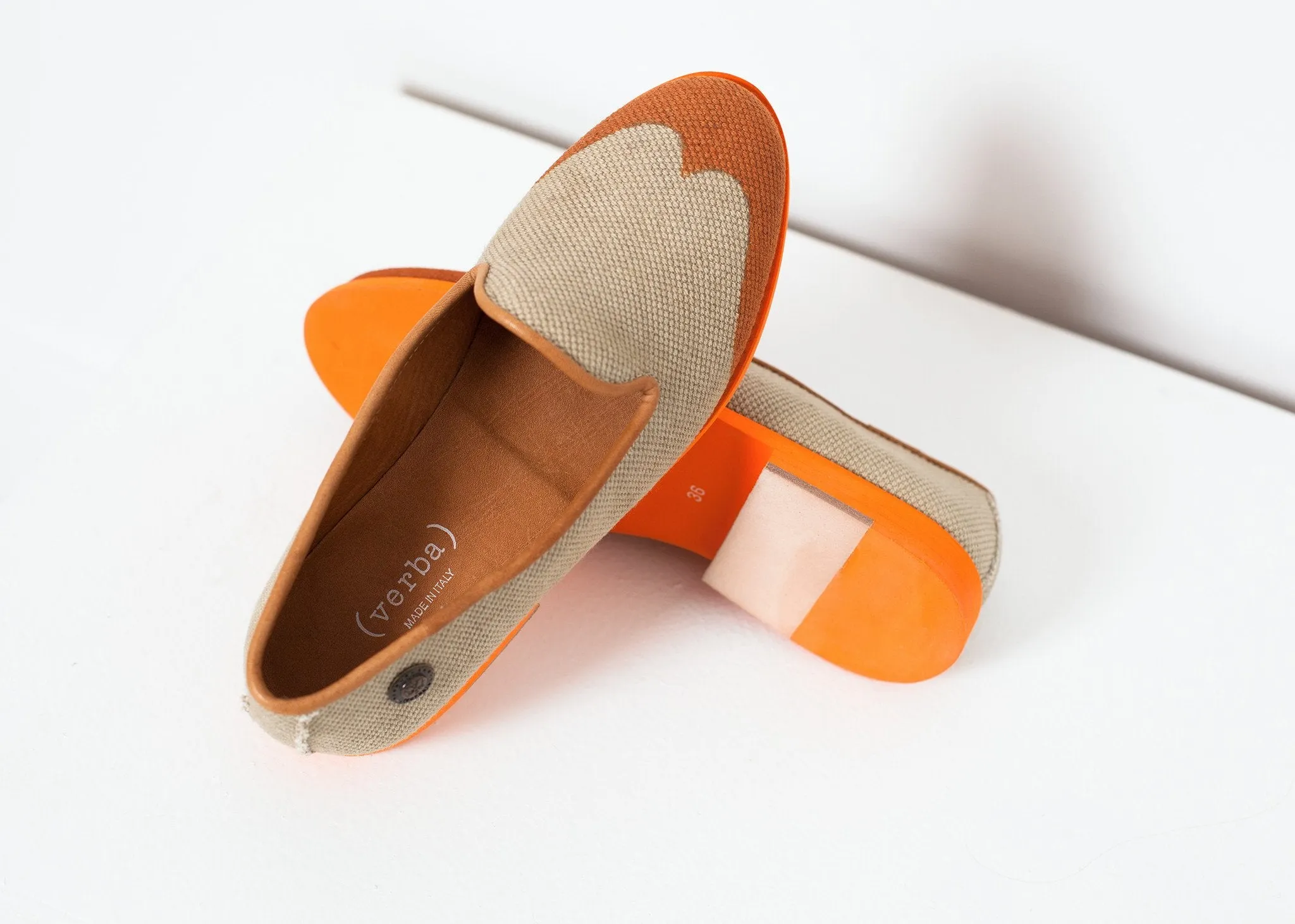 Orange Hassle-free returns in Wingtip Exclusive collection Loafer