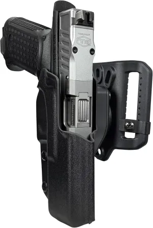OWB Quick Release Belt Loop Holster fits Bul Armory Axe FS Hatchet (Right-Hand Draw, Black)