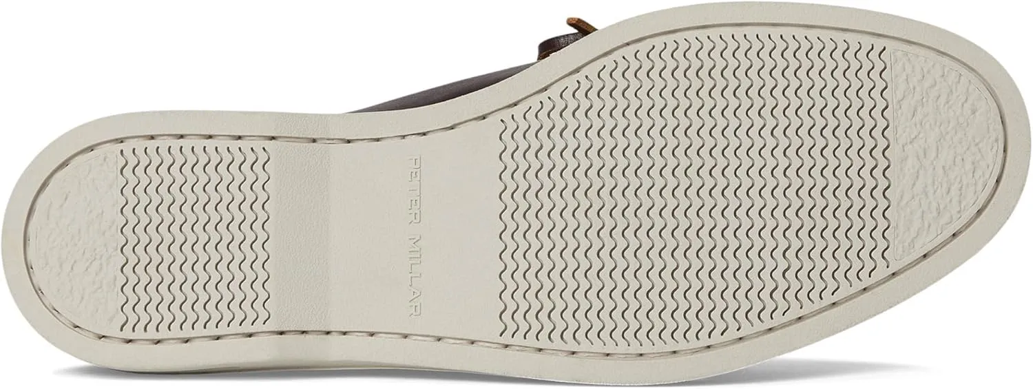 PETER MILLAR Men's Excursionist Leather Boat Shoes