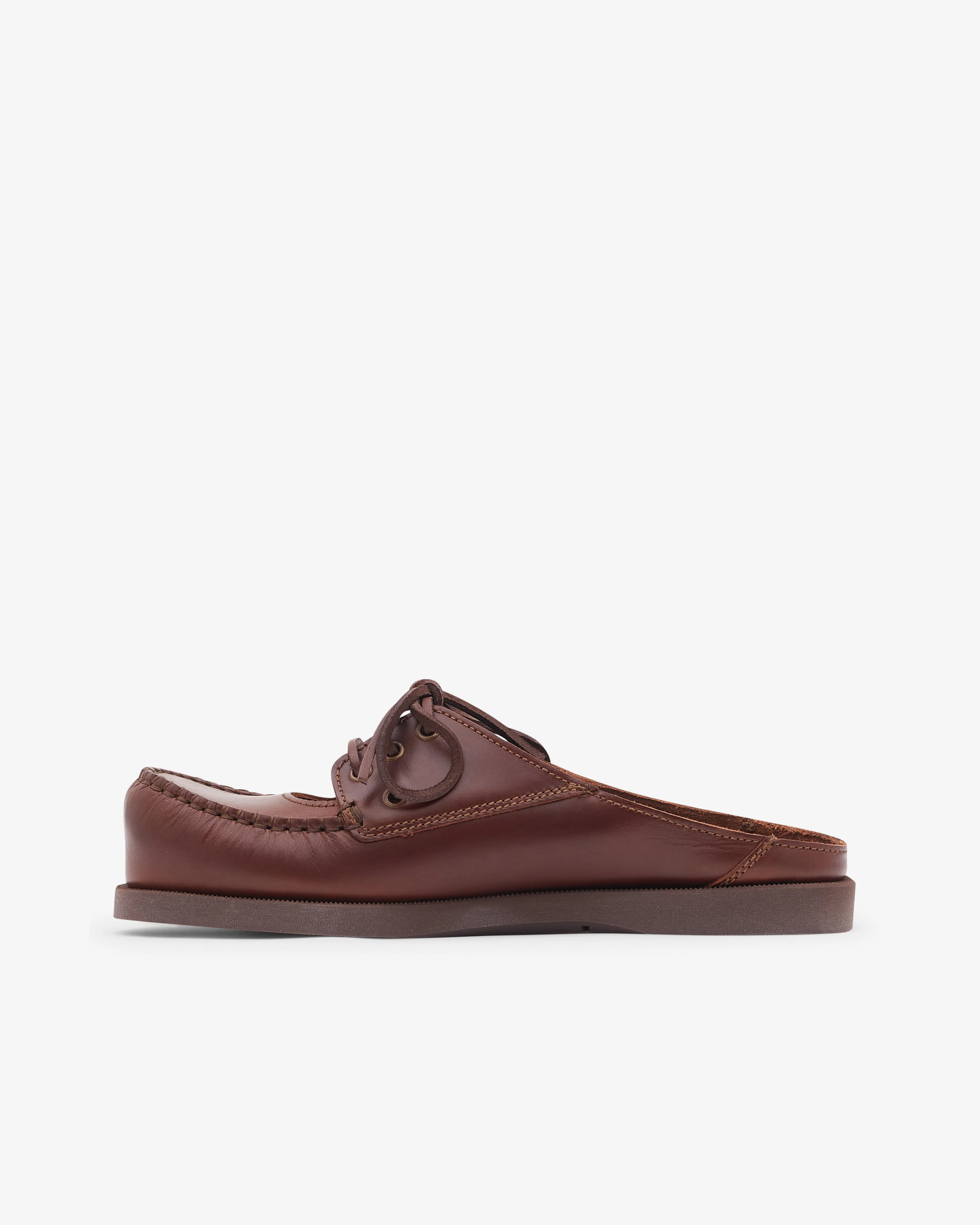 Phileo - Men's TBS Mule Boat Shoe - (Brown)