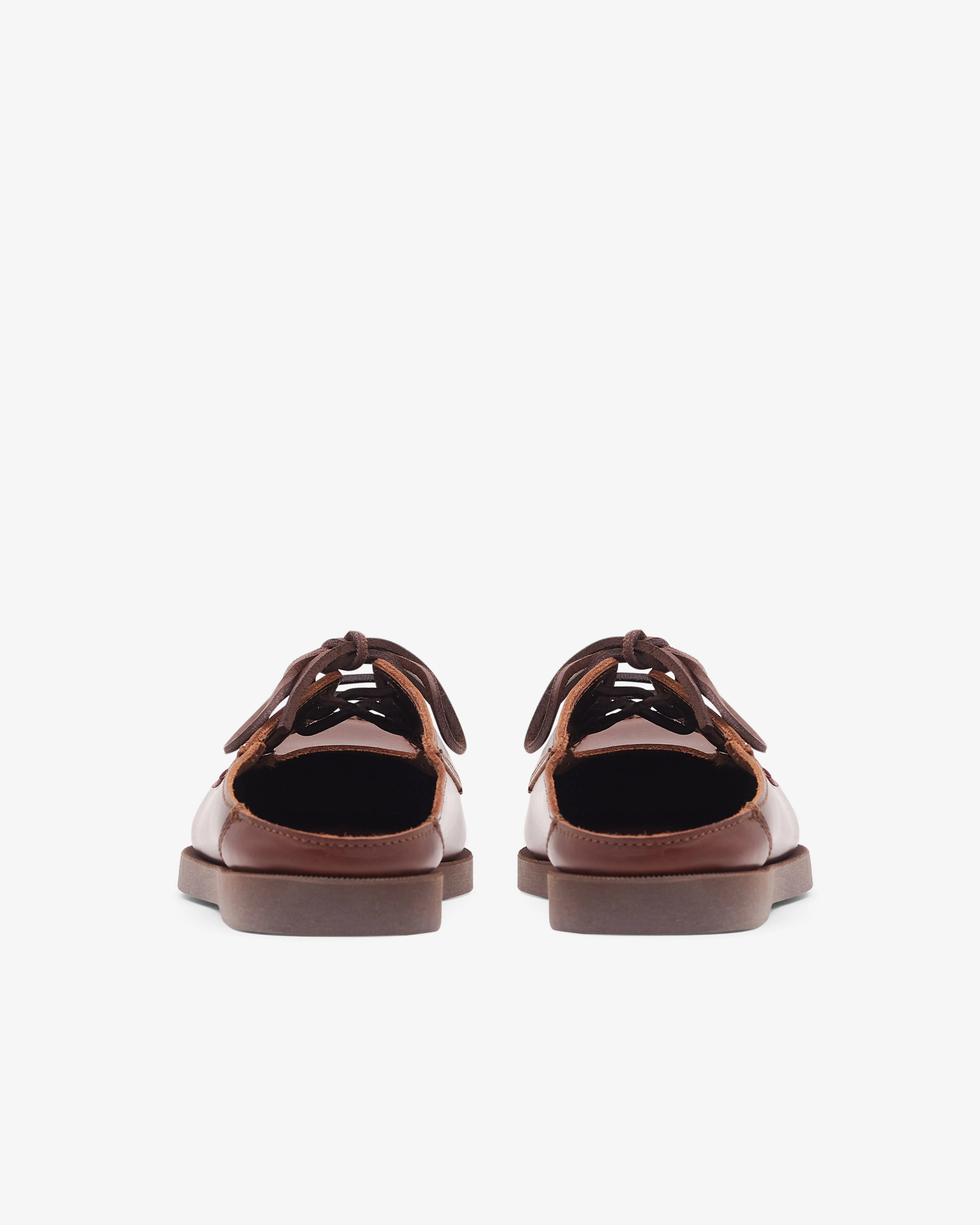 Phileo - Men's TBS Mule Boat Shoe - (Brown)