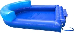 Pogo Bounce House Wet or Dry Blue Pool Attachment for Crossover Combo Units | 8' Foot x 6' Foot | ONLY Compatible with Pogo Crossover Inflatables | for Use with Water or Plastic Ball Pit Balls