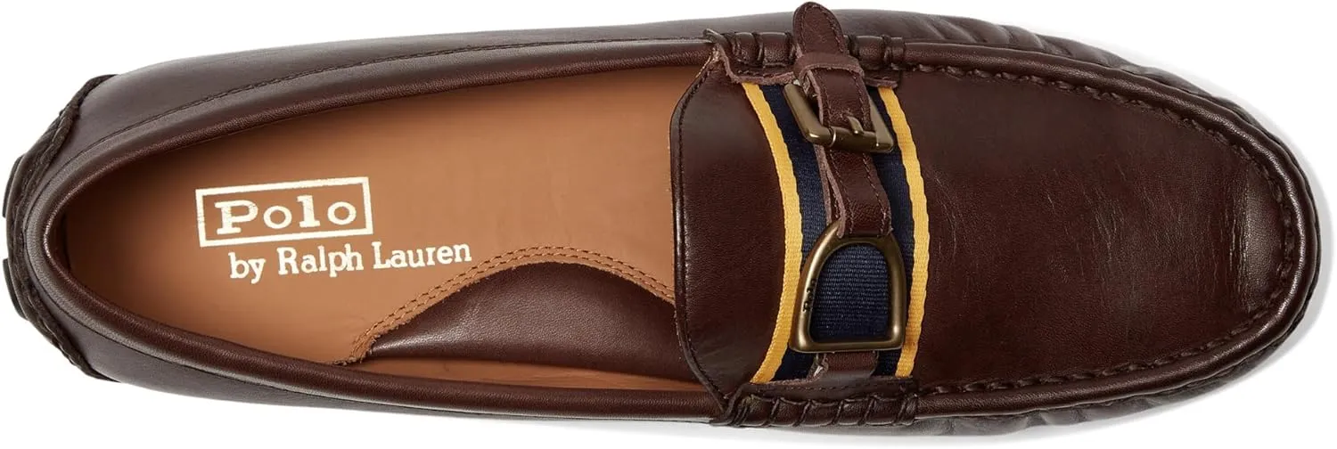 POLO RALPH LAUREN Men's Anders Leather Driver Driving Style Loafer