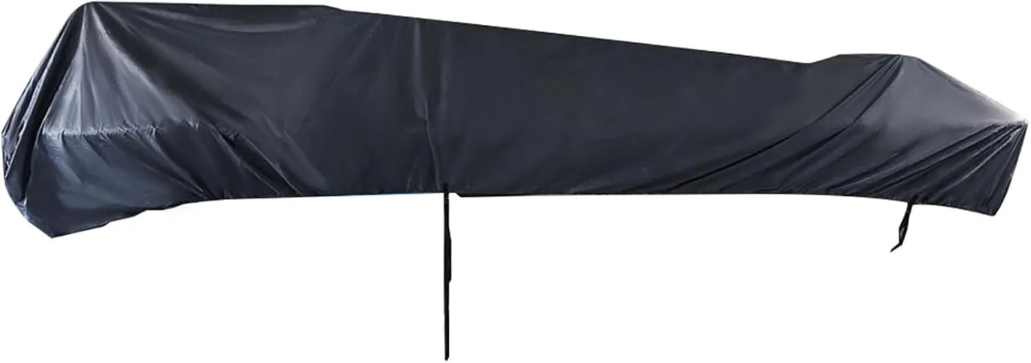 Pontoon Boat Cover Heavy Duty Trailerable Boats Cover with Storage Bag Buckle Straps for Deck Boats Fits 21-24ft Length Beam Width up to 102, Gray