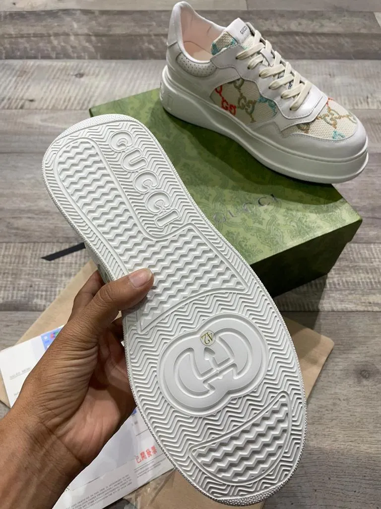 PREMIUM WHITE CHUNKY B GG SNEAKER