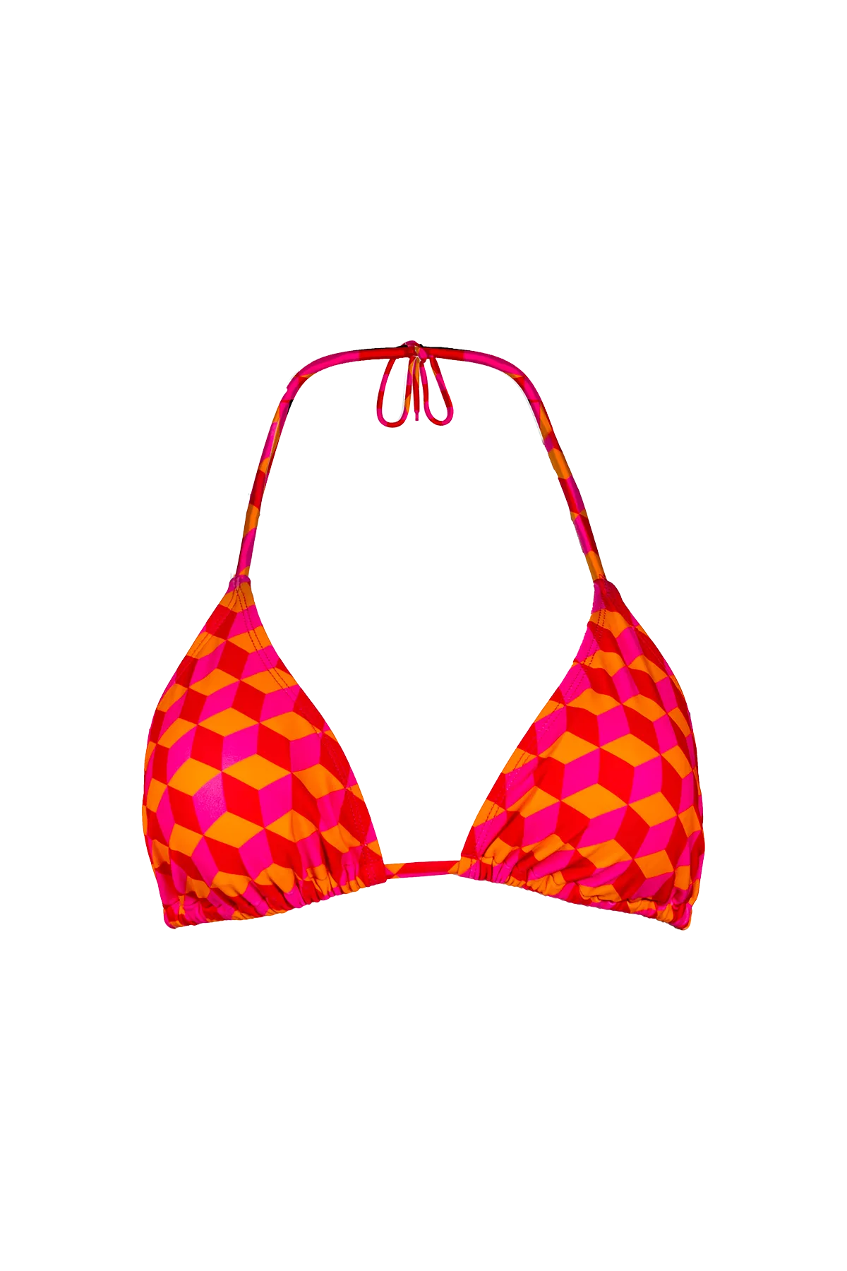 Pretty Geo Slide Triangle Top
