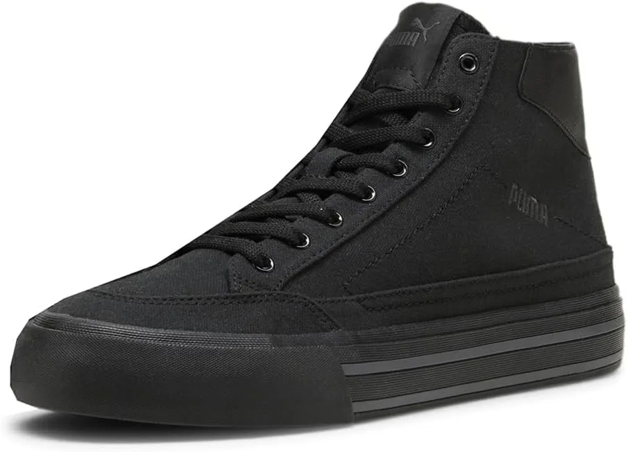 PUMA Men's Court Classic Vulc Mid Sneaker