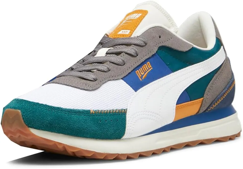 PUMA Men's Road Rider Suede Sneaker