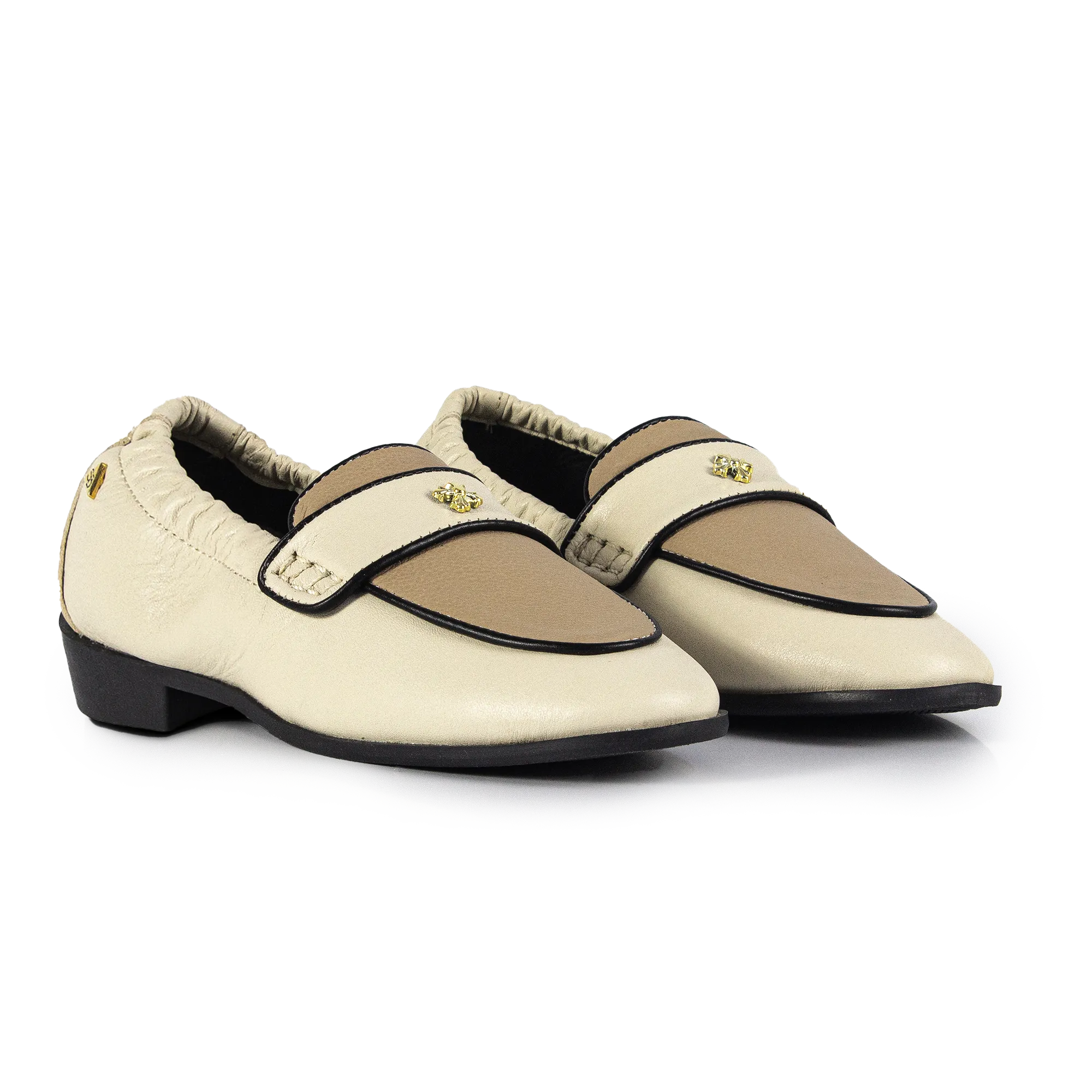 "LUCIA" LEATHER LOAFER