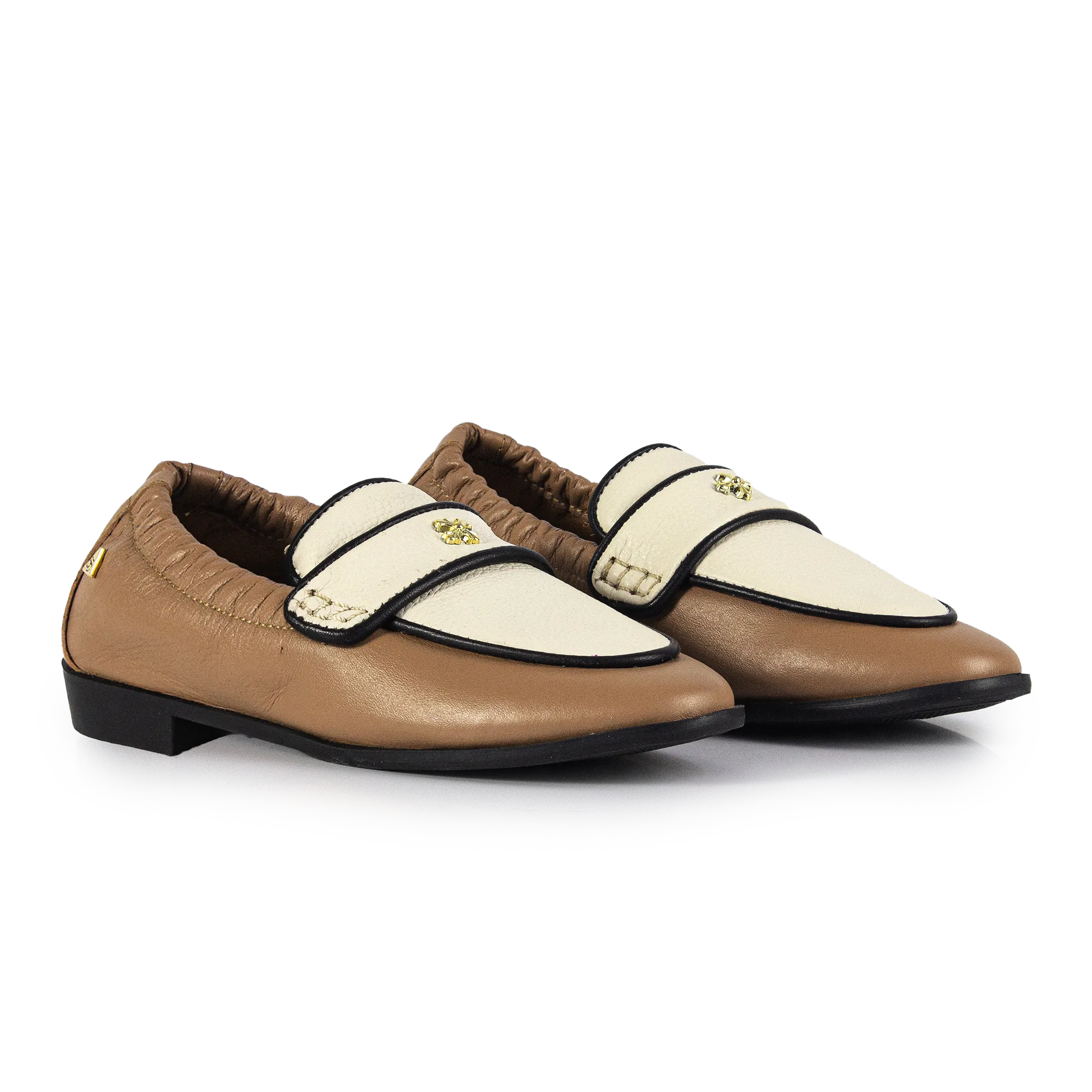 "LUCIA" LEATHER LOAFER