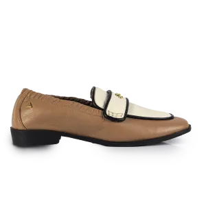 "LUCIA" LEATHER LOAFER