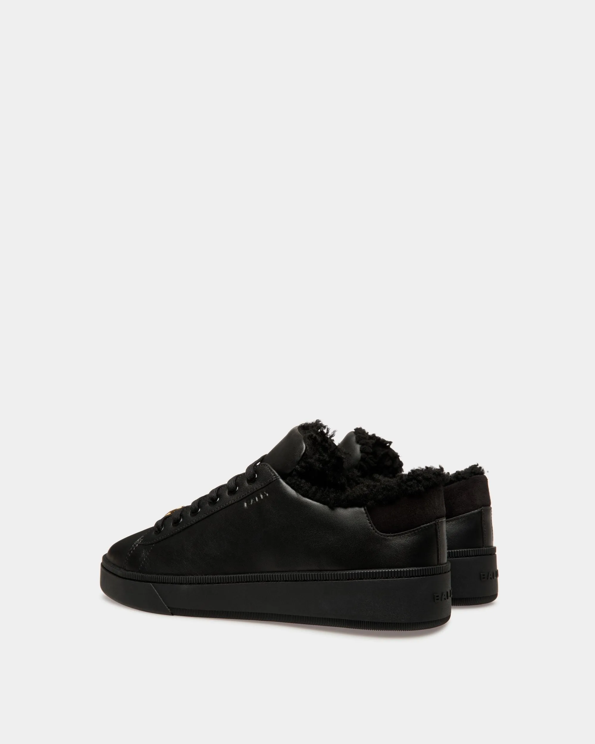 Raise Sneakers In Black Leather