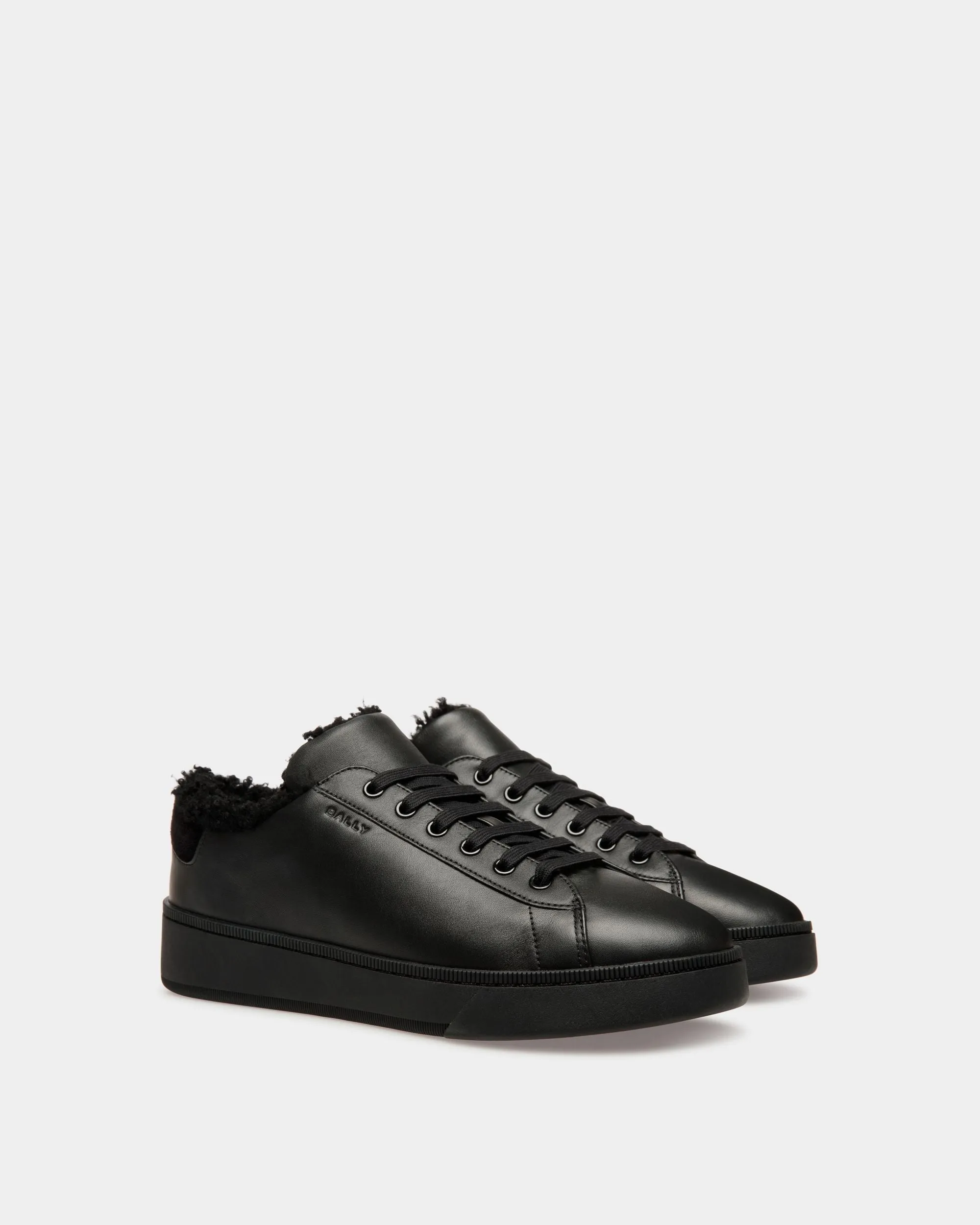 Raise Sneakers In Black Leather