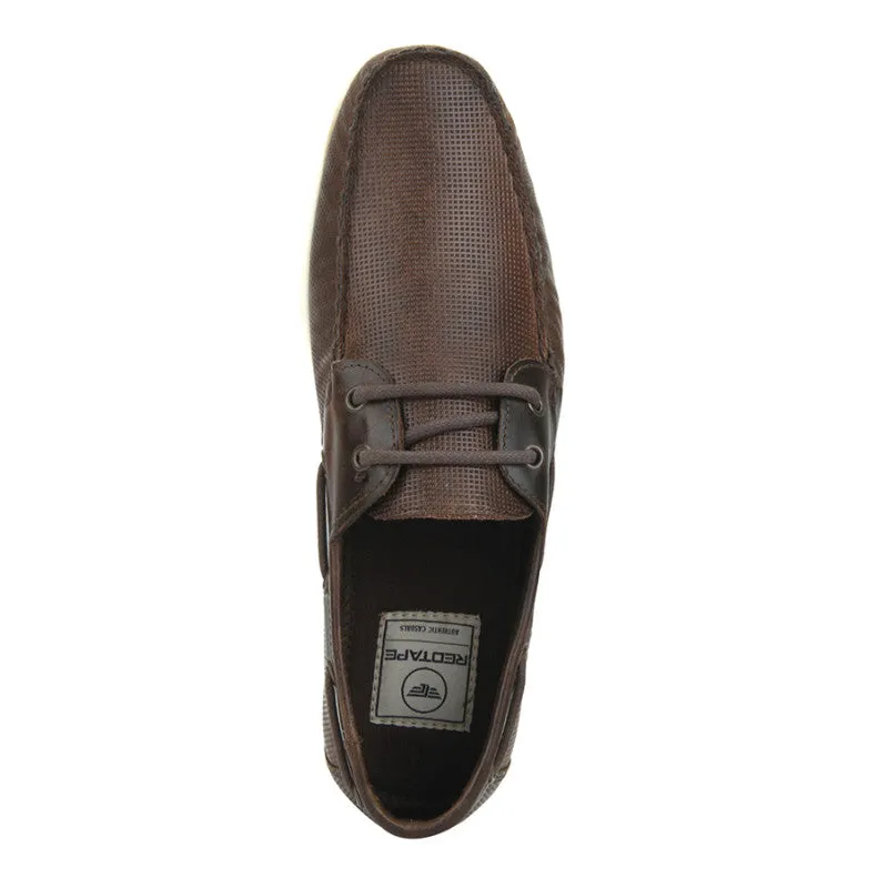 RedTape Men Brown Boat Shoes