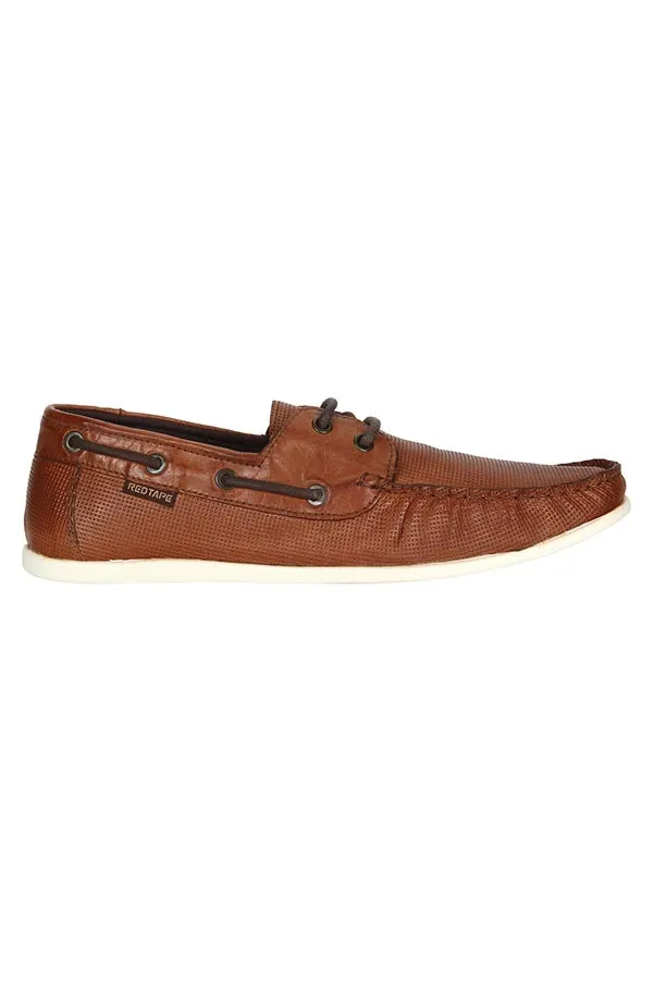 RedTape Men Brown Boat Shoes