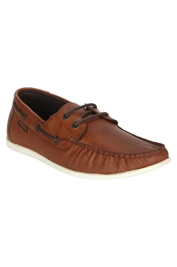 RedTape Men Brown Boat Shoes