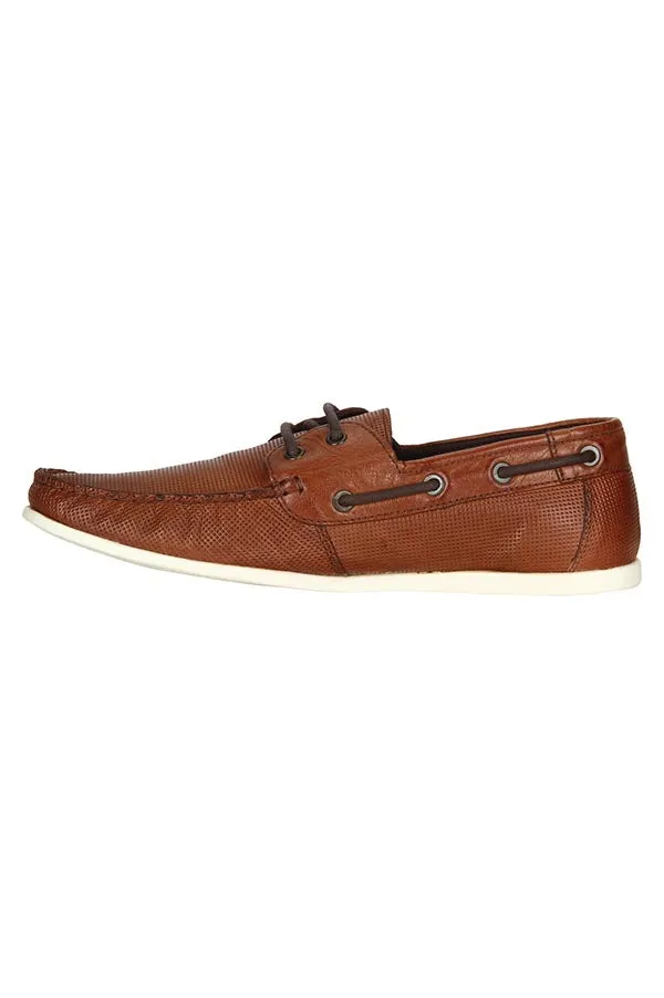 RedTape Men Brown Boat Shoes