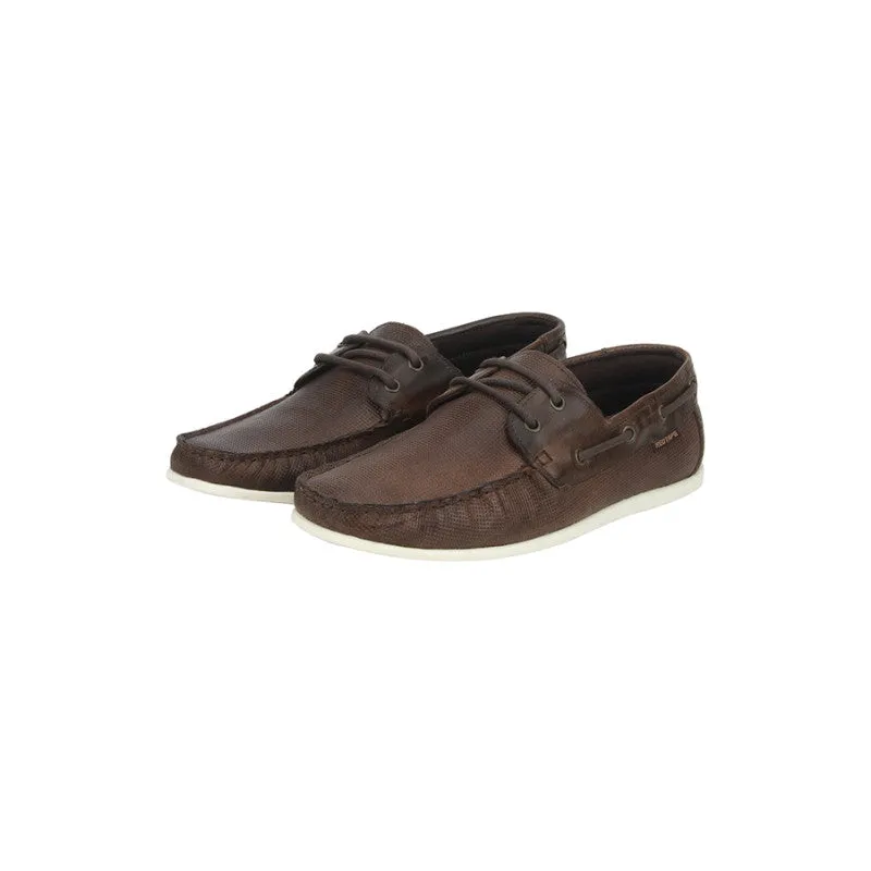 RedTape Men Brown Boat Shoes