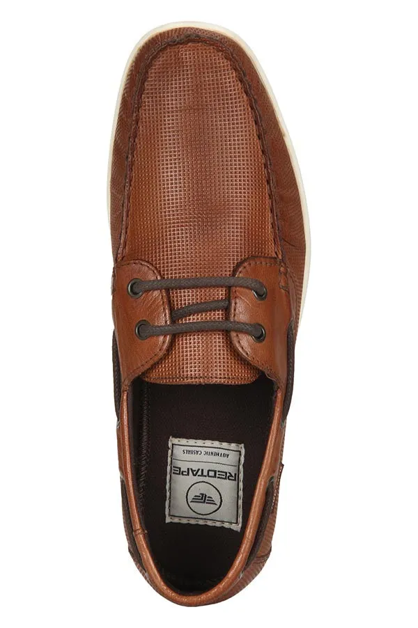 RedTape Men Brown Boat Shoes