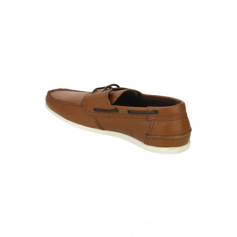 RedTape Men Tan Boat Shoes