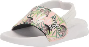 REEF Toddler/Little Kid One Slide Sandal, Lightweight & Water Friendly, Backstrap