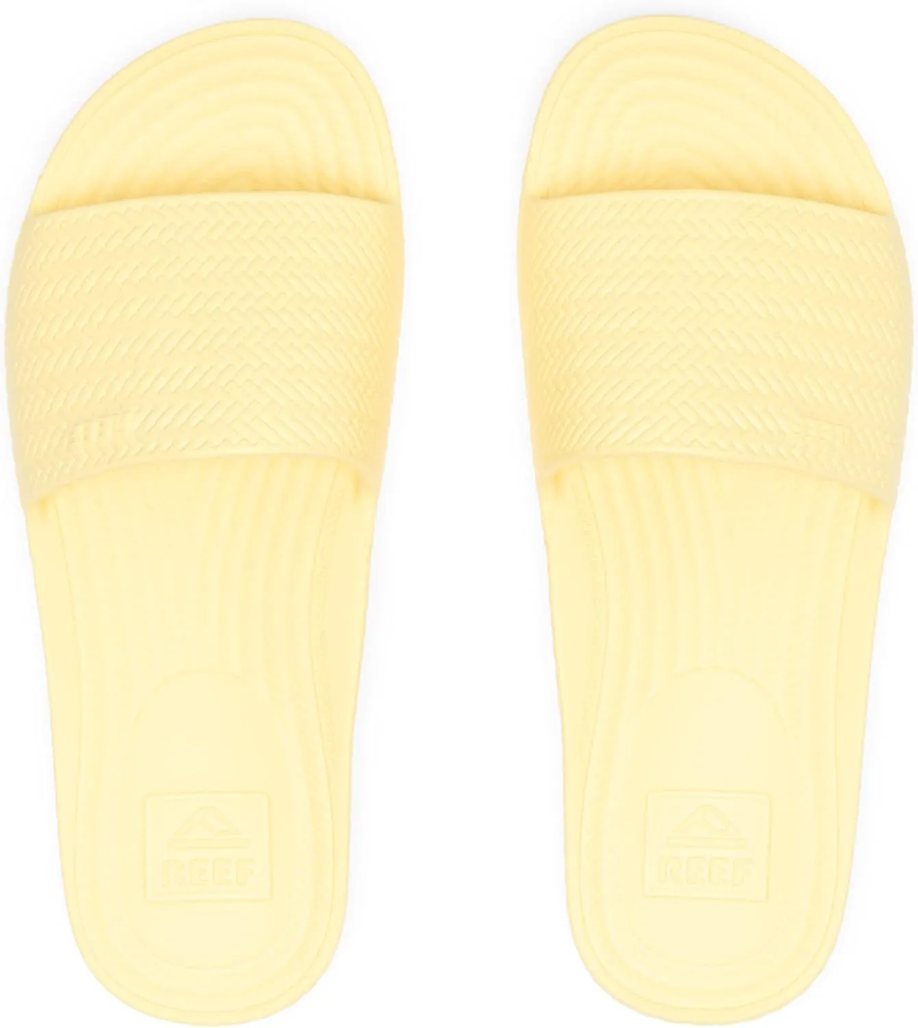 Reef Women's Water Scout Slide Sandal, Pale Banana, 5