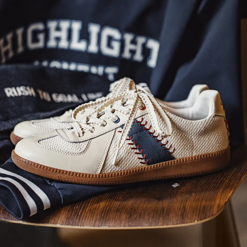 Retro German Amry Trainer Soccer Sneaker