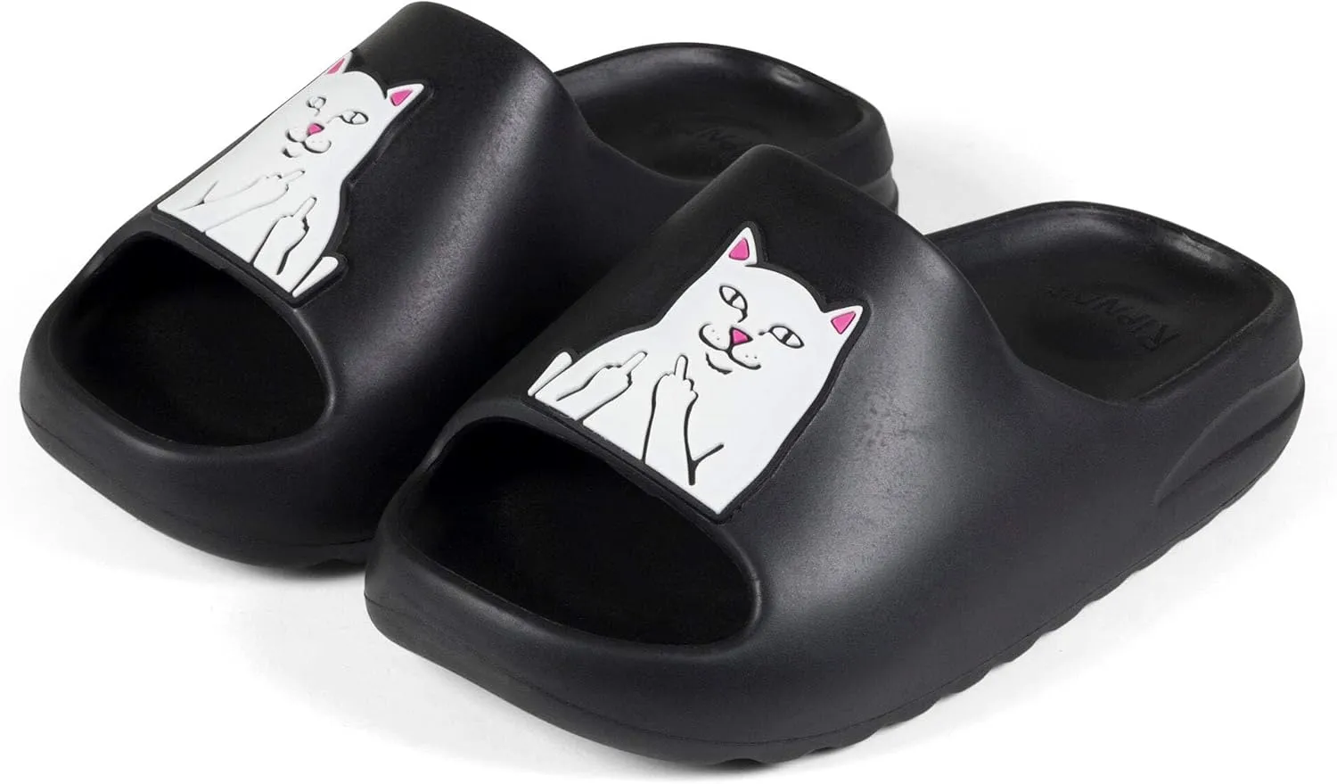 RIPNDIP Lord Nermal Cloud Slides (Black)
