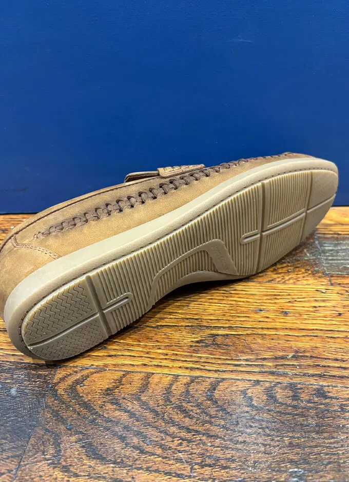 Rodd & Gunn | Gisborne Huarache Slip On | Nubuck Brown
