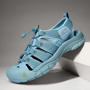 sandals Outdoor lightweight shoes Sandals oversized Global selection soled Men's casual Shoes Summer hollow Sale event Thick 2025 Homme beach Male Baotou