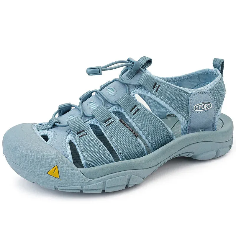 sandals Outdoor lightweight shoes Sandals oversized Global selection soled Men's casual Shoes Summer hollow Sale event Thick 2025 Homme beach Male Baotou