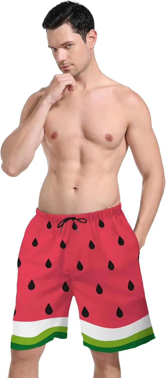 SARA NELL American Flag Mens Swim Trunks Quick Dry Board Shorts with Mesh Lining, Breathable Shorts Swimwear Bathing Suits
