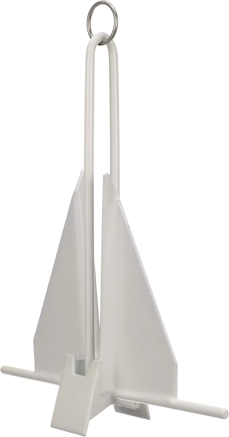 Seachoice Utility Anchor with Slip Ring Shank – Hot-Dipped Galvanized Steel or PVC Coated – Multiple Sizes