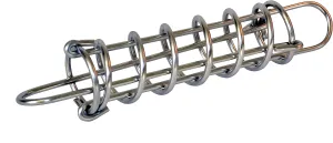 SeaLux Stainless Steel Shock Absorbing Dock Mooring Line Springs 10-5/8" (275 mm), up to 20 feet Hull (Small)