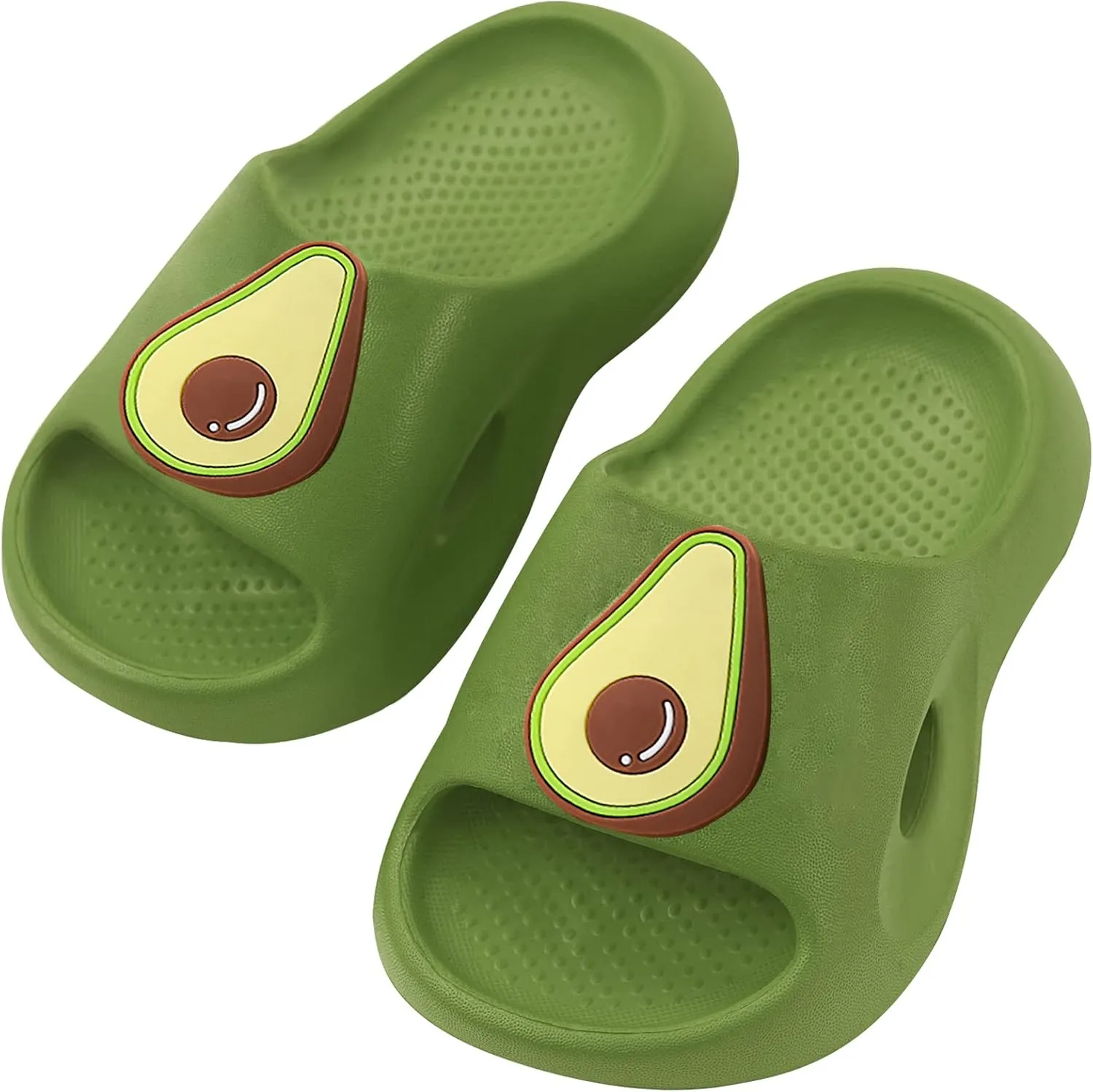 SEAUR Kids Boy Cloud Slippers for Girls Summer Quick-Drying Thickened Non-Slip Sandals Beach Cute Fruit Slides