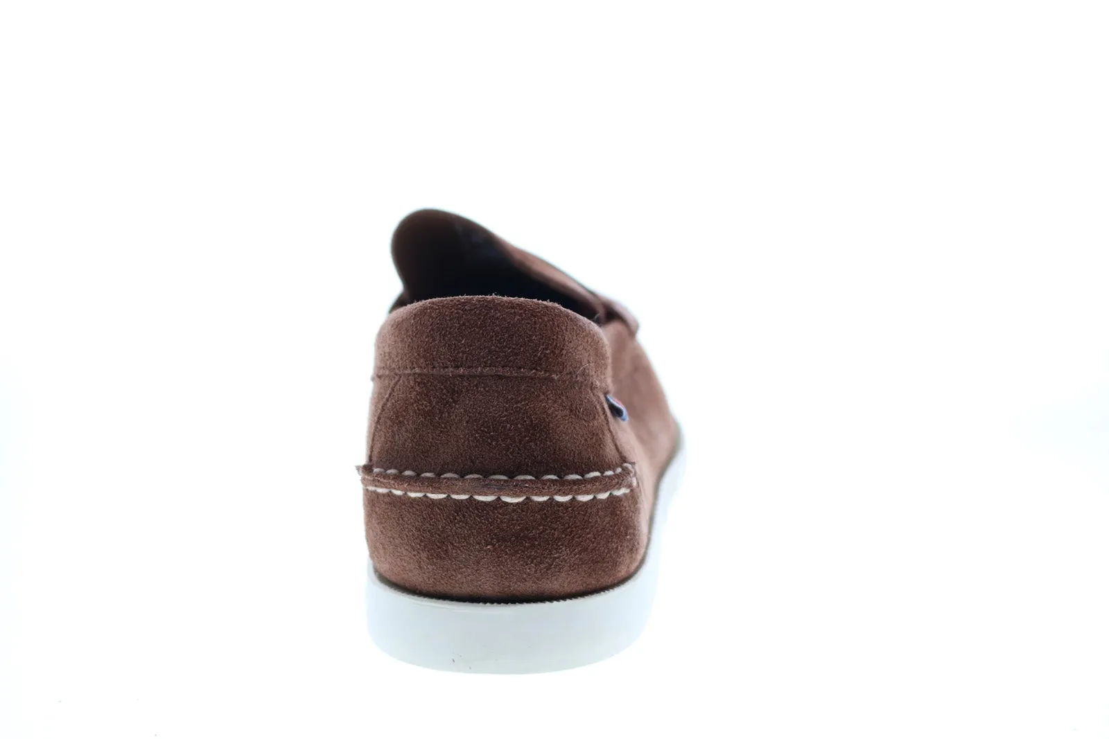 Sebago Frank Boat Flesh Out 7111MUW Mens Brown Loafers & Slip Ons Penny Shoes