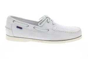 Sebago Portland Flesh Out 7111PTW Mens White Loafers & Slip Ons Boat Shoes