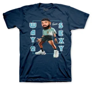 Sexy T-Shirt - Retro 13 Obsidian