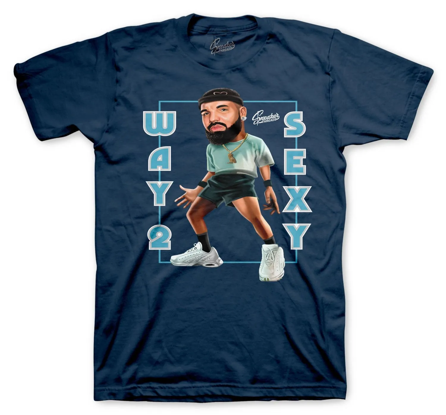 Sexy T-Shirt - Retro 13 Obsidian
