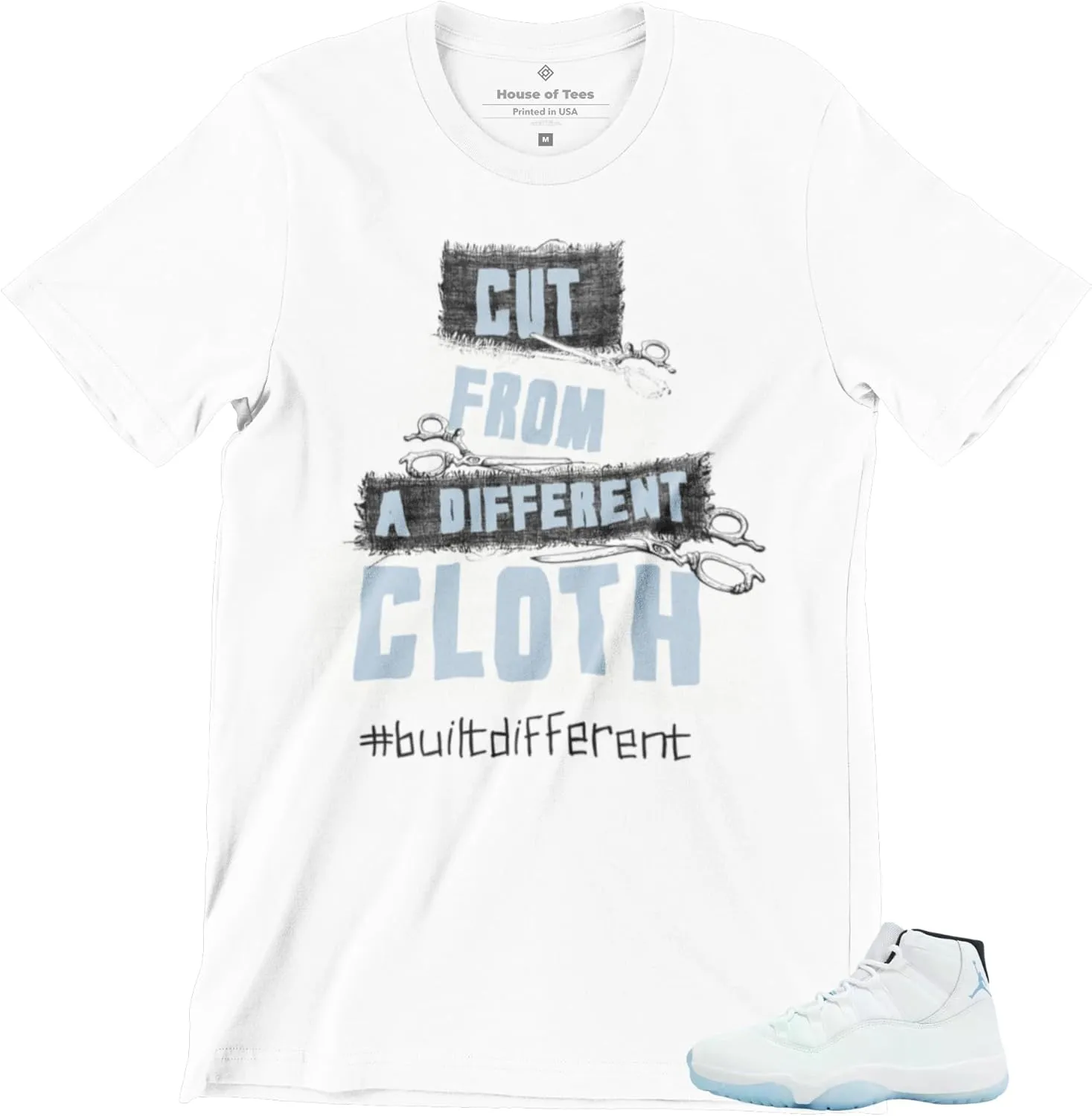 Shirt to Match Jordan 11 Retro Legend Blue Men's Urban Graphic Tee