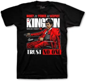 Shirt to Match Jordan 4 Red Thunder Sneakers - Trust Issues Tee