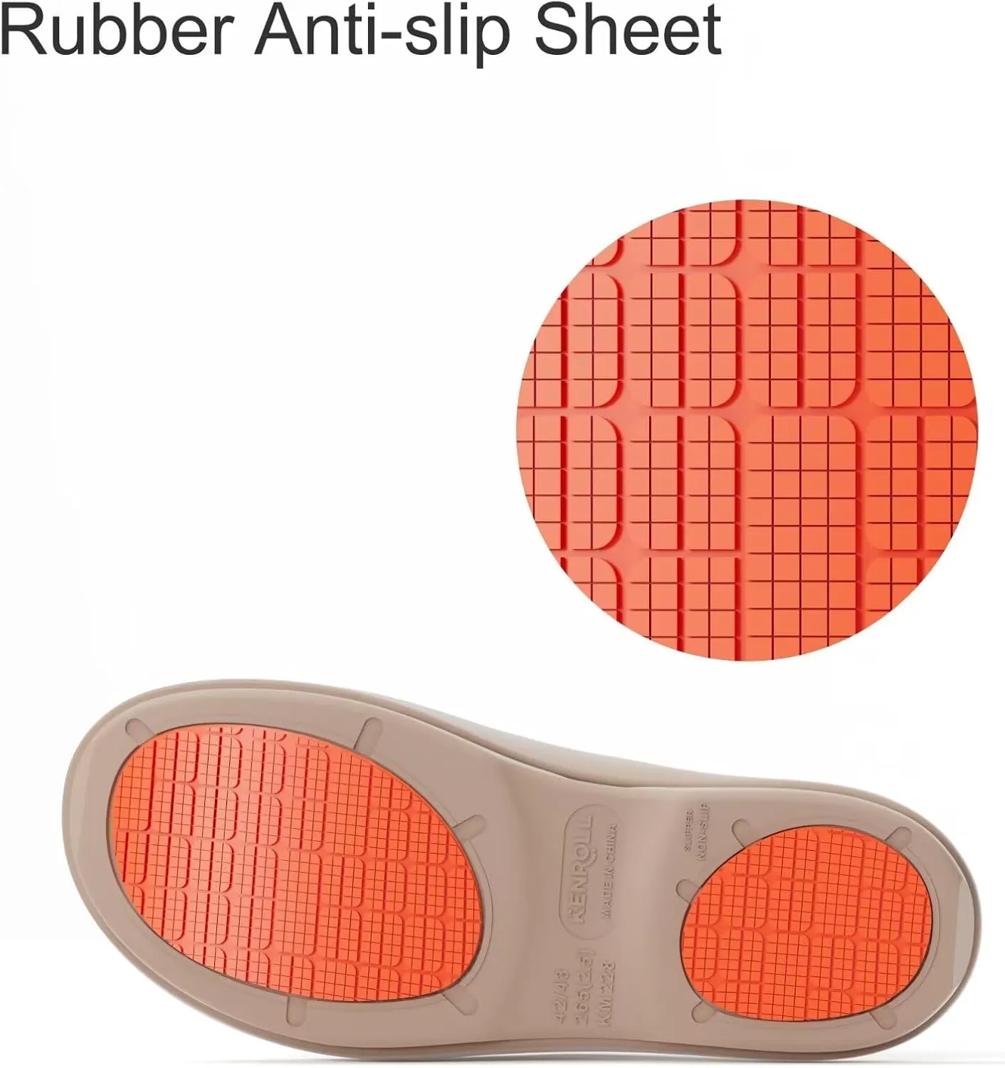 Shower Shoes, Non Slip Slide Sandals for Women and Men, Lightweight House Slippers for Indoor Bathroom Dorm Pool Swimming Beach